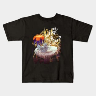 Alice N The Hookah Smoking Caterpillar Kids T-Shirt